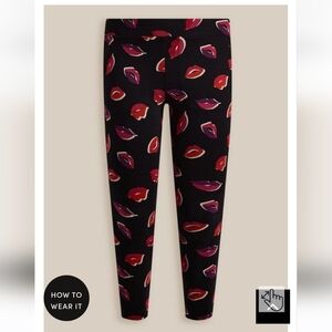 🆕️💋 LIPS / KISS FULL LENGTH COMFORT WAIST PREMIUM LEGGING💋